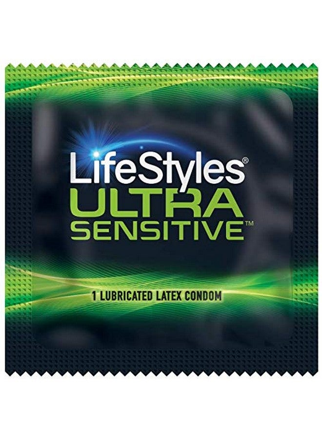 LifeStyles Ultra Sensitive Natural Feeling Lubricated Latex Condoms, 40 Count - Image 5