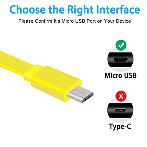 VOTY 2 PCS Charger Cable for Logitech UE Boom Speaker,Micro USB Power Charging Cord Line Replacement for Ultimate Ears Wonderboom,UE Boom 2,Megaboom,Miniboom,Mobileboombox Roll 2 Wire - Image 3