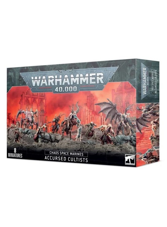 Games Workshop Warhammer 40,000 - Chaos Space Marines: Accursed Cultists 43-83