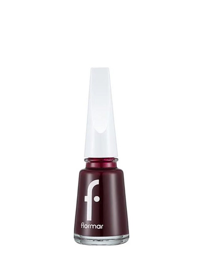 flormar Full Color Nail Enamel 352 Blackstar Red New - Image 1