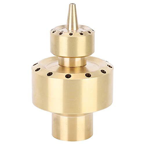 EVTSCAN Copper DN25/DN40 Fountain Nozzle Spray Head for Garden Pond Landscape Sprinkler Blossom Fountain Nozzle (1inch DN25) - Image 1