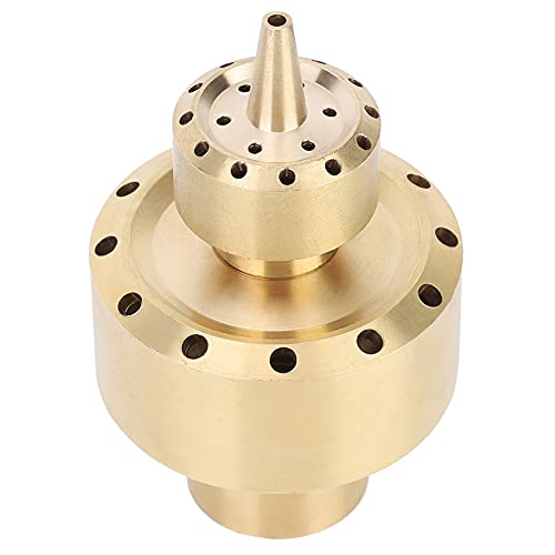 EVTSCAN Copper DN25/DN40 Fountain Nozzle Spray Head for Garden Pond Landscape Sprinkler Blossom Fountain Nozzle (1inch DN25) - Image 2