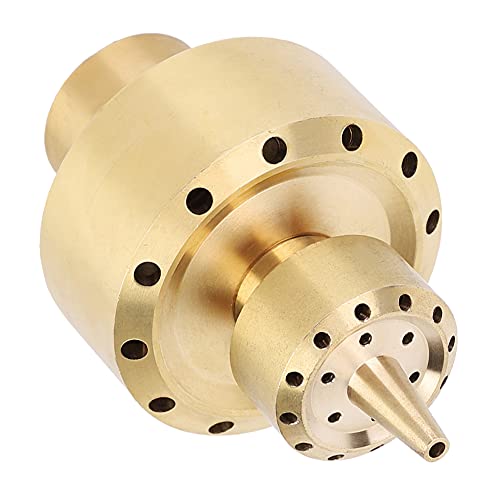 EVTSCAN Copper DN25/DN40 Fountain Nozzle Spray Head for Garden Pond Landscape Sprinkler Blossom Fountain Nozzle (1inch DN25) - Image 3