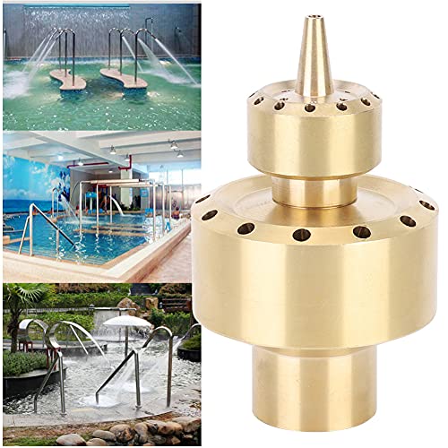 EVTSCAN Copper DN25/DN40 Fountain Nozzle Spray Head for Garden Pond Landscape Sprinkler Blossom Fountain Nozzle (1inch DN25) - Image 5
