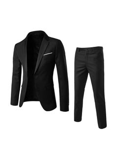 KUYING New Slim Fit Suit Set 
