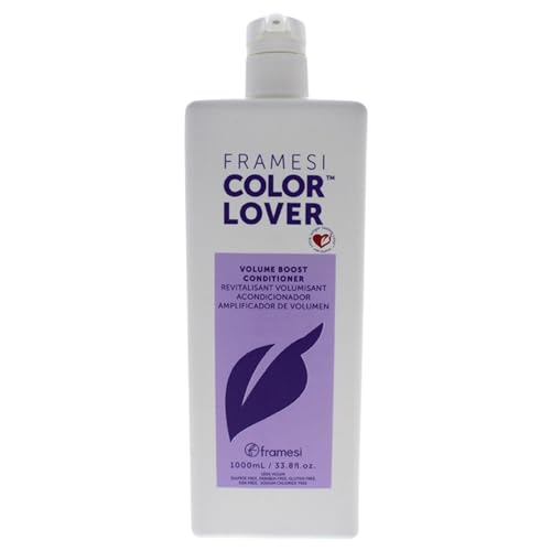 Framesi Color Lover Volume Boost Conditioner, 33.8 fl oz, Sulfate Free Volumizing Conditioner with Quinoa and Coconut Oil, Color Treated Hair - Image 1