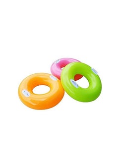 SUKILO Inflatable Pool Swim Tube with Dual Handles – Durable Water Swim Ring for Kids & Adults  - Image 2