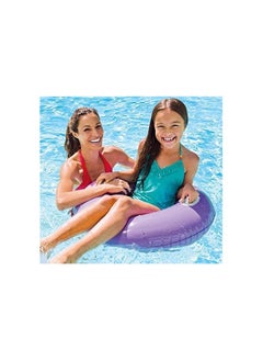 SUKILO Inflatable Pool Swim Tube with Dual Handles – Durable Water Swim Ring for Kids & Adults  - Image 3
