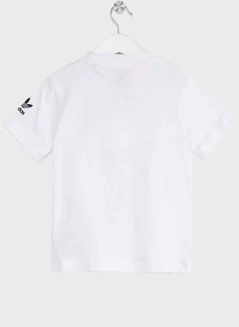 adidas Originals Kids Adicolor Shorts And T-Shirt Sets