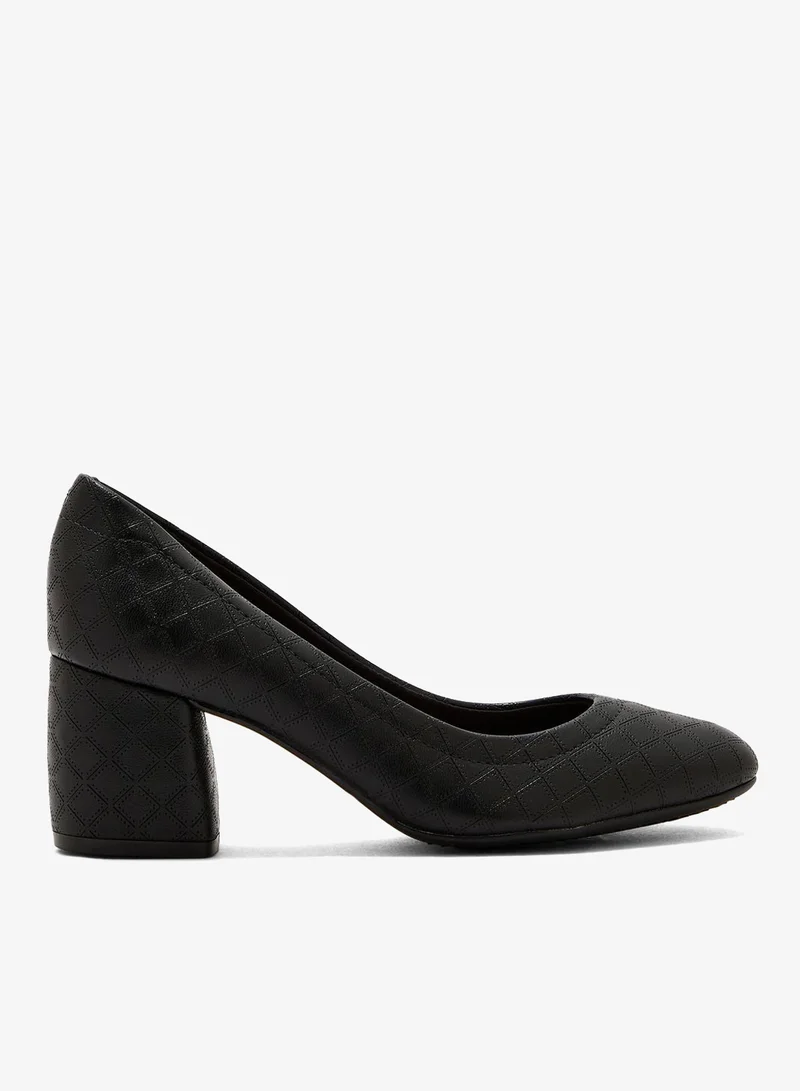 Kali Close Toe Mid Heel Pumps