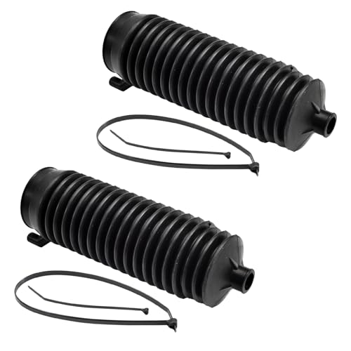 ASUPRICOS 2pcs Steering Rack and Pinion Tie Rod Boots for Chevy Silverado 1500 Dodge Dakota Durango GMC Sierra 1500 Nissan Quest - Image 1