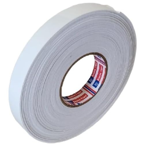 Bapna White Gasket Foam Tape 1 Inch (24mm) x 3mm Thick x 10M – Waterproof Windproof Noise-Reducing Self-Adhesive Seal for Doors Windows Furniture Electrical Cabinets & More - Image 1