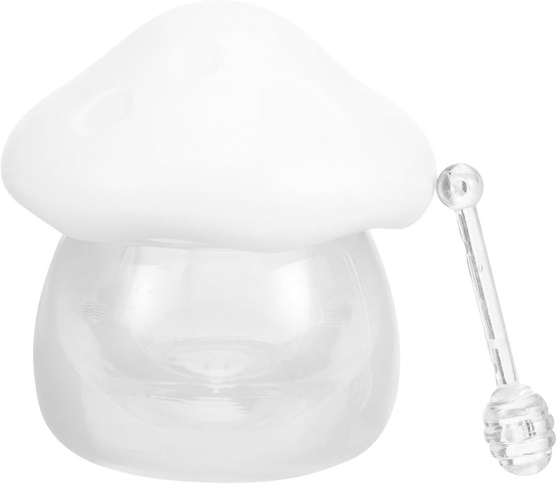 DOITOOL 4sets Mushroom Shape Cosmetic Cream Jar Leak Travel Container for Skincare and Makeup Reusable Lip Scrub Jar for Creams and Lotions Compact and Lightweight for - Image 1