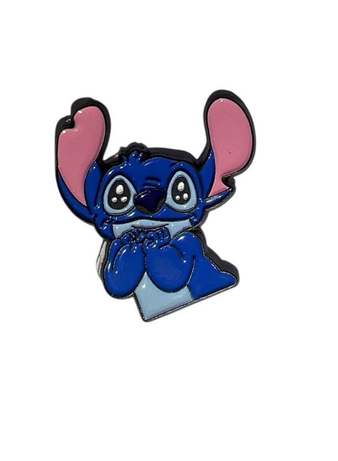 Pink Woman Bag 3D Metal Sticker (1pc) and Stitch (Disney) 3D Metal Sticker (1pc) – Premium Set of 2 Large Size with 3M Adhesive | A Symbol of Style, Femininity, and Everyday Confidence, and A Symbol of Fun, Friendship, and Bold Individuality  - Image 4