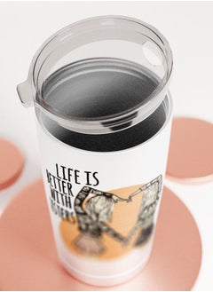 LIT Alumunium Tumbler Best Sisters Gift Hot and Cold Tumbler Best Friends Gift BFF Present  - Image 5