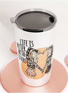 LIT Alumunium Tumbler Best Sisters Gift Hot and Cold Tumbler Best Friends Gift BFF Present  - Image 3