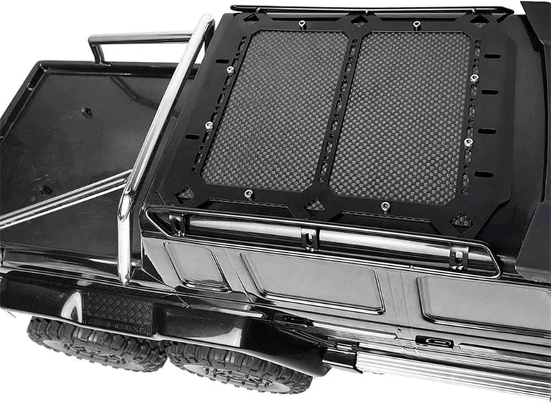 Yurefax حامل أمتعة معدني يوريفكس لسقف السيارة لسيارات التحكم عن بعد 1/10 - Image 5