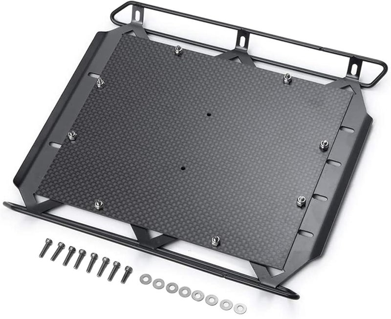 Yurefax حامل أمتعة معدني يوريفكس لسقف السيارة لسيارات التحكم عن بعد 1/10 - Image 2