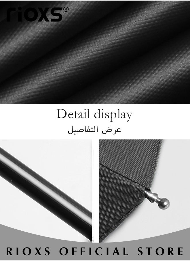RIOXS - Folding Umbrella,Travel Umbrella with Automatic Open/Close Handle and UV Protection,Compact Umbrella with Strong Windproof Waterproof Ability and Durability, High Cost-effective Portable Umbrella,Convenient to Carry - Image 1