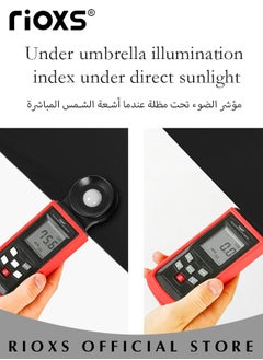 RIOXS Folding Umbrella,Travel Umbrella with Automatic Open/Close Handle and UV Protection,Compact Umbrella with Strong Windproof Waterproof Ability and Durability, High Cost-effective Portable Umbrella,Convenient to Carry  - Image 4