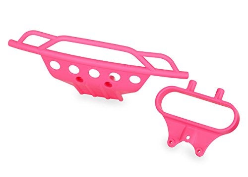 Traxxas 5835P Bumper FrontBumper Mount Front Pink - Image 1