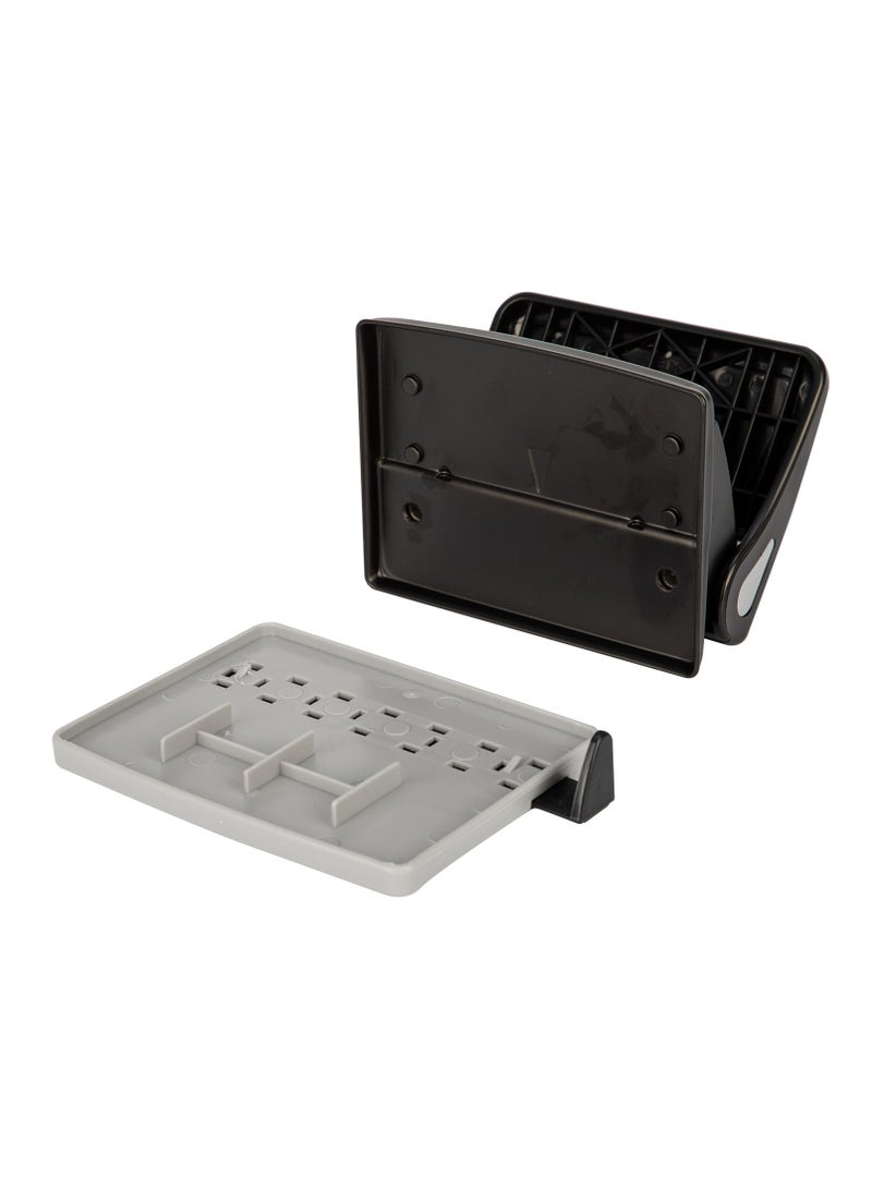 ديلي E0105 خرامة - 15 ورقة، 80 مم، Φ6 مم، رمادي/أزرق/أحمر - Image 4