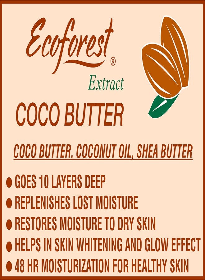 ECOFOREST Intensive care Advanced and Deep Moisture Nourishing Coco Butter body Lotion | 600 ML | With Vitamin E AND Coco Butter & SHEA Butter Extract | paraben free | sulphate free| SPF 20-600 ML - Image 4