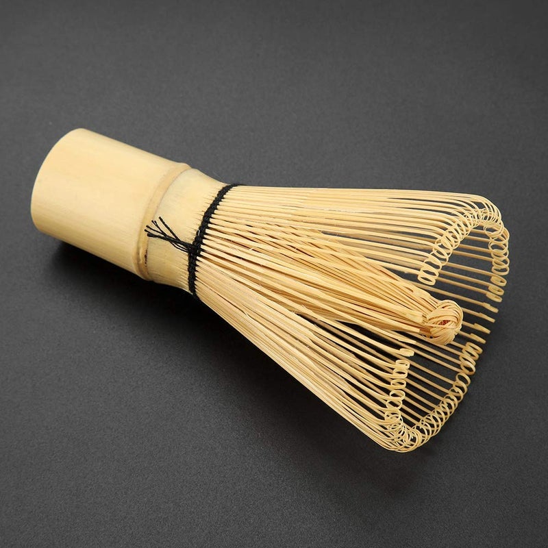 TOPINCN Traditional Bamboo Tea Whisk, 80 Prongs, 2.4 x 4.3 Inches, Traditional Matcha Preparation Tool - Image 5