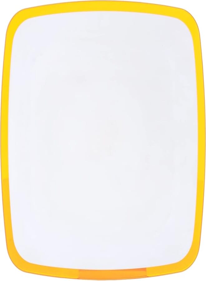 Omada Square Shaped Elegant Plate, 17 Cm, Yellow