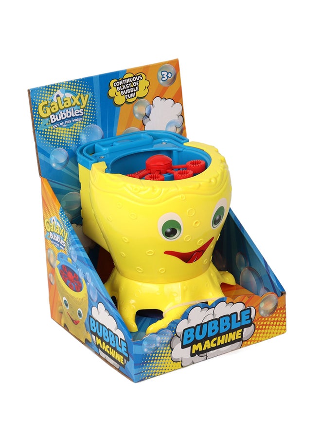 Galaxy Bubbles Octopus Bubble Machine With 100ml Bubble Solution  - Image 3