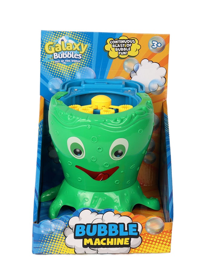 Galaxy Bubbles Octopus Bubble Machine With 100ml Bubble Solution  - Image 4