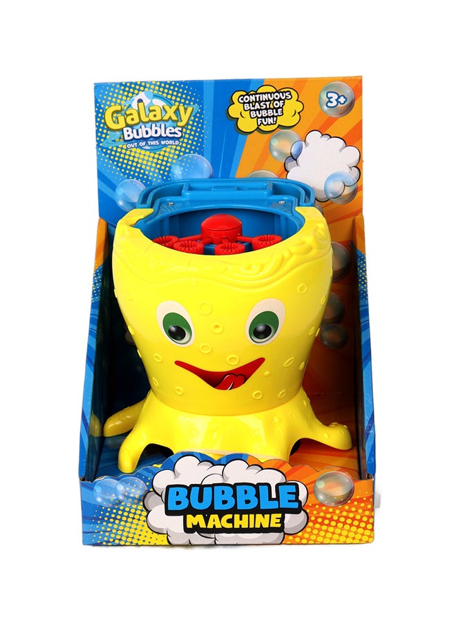 Galaxy Bubbles Octopus Bubble Machine With 100ml Bubble Solution  - Image 2
