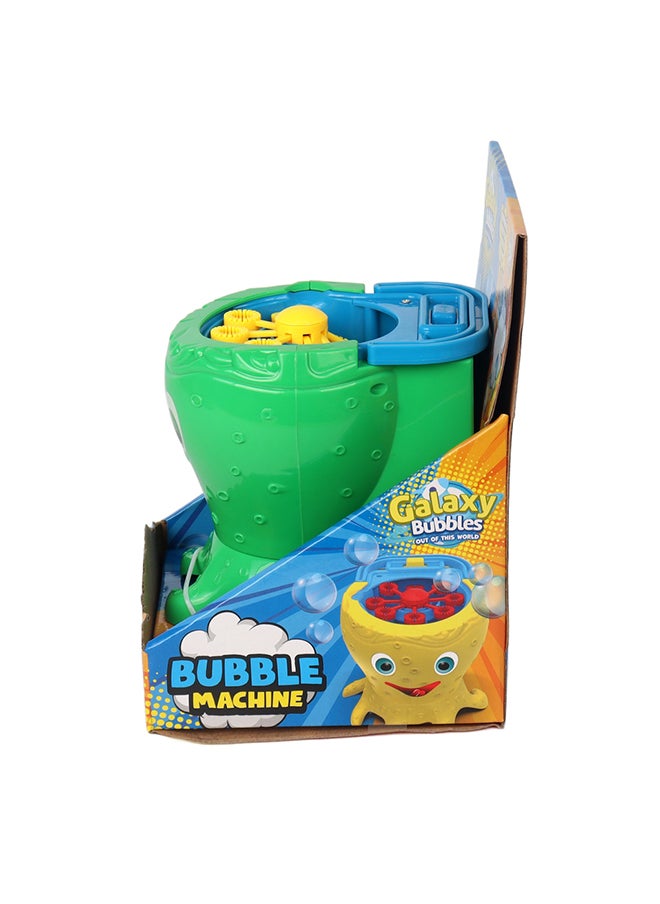 Galaxy Bubbles Octopus Bubble Machine With 100ml Bubble Solution  - Image 5