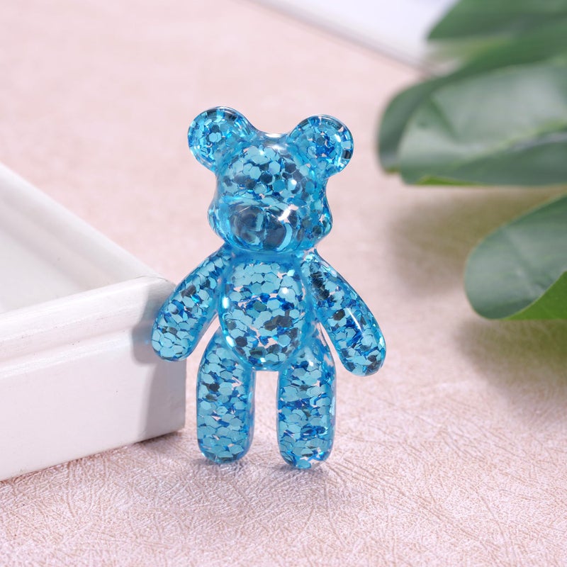 Aesnefe Pocket Worry Bear Hug, Anxiety Relief Keepsake, Mental Health Encouragement Gift, Emotional Support Token, Stress Comfort Gift for Teens & Adults, Blue - Image 4