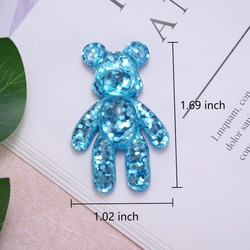 Aesnefe Pocket Worry Bear Hug, Anxiety Relief Keepsake, Mental Health Encouragement Gift, Emotional Support Token, Stress Comfort Gift for Teens & Adults, Blue - Image 5