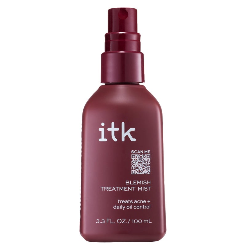 ITK Skincare 2 Salicylic Acid Spray for Face  Body Acne  BlemishFighting Treatment for Body Acne Bacne Blackheads Pimples  Blemishes  BHA Blemish Facial Mist Post Workout  33oz Spray Bottle