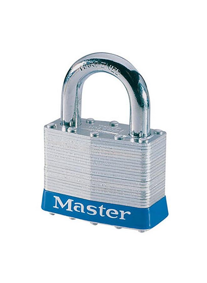 Master Lock 4-Pin Laminated Steel Padlock Silver 2inch  - Image 2