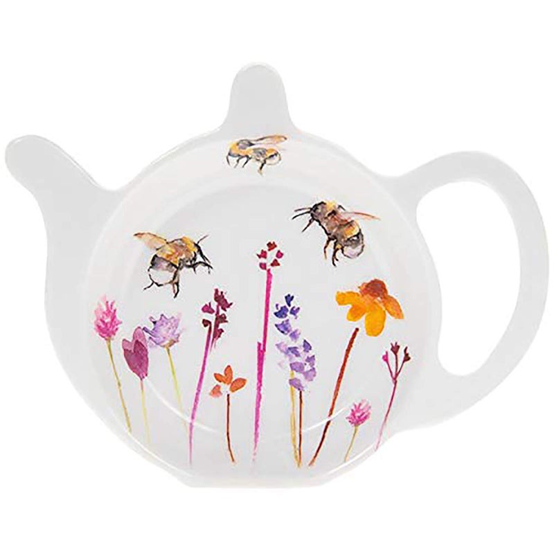 The Leonardo Collection Busy Bees Teabag Tidy By Jennifer Rose Gallery  Delightful BeeInspired Design  HandPainted Resin  Practical and Decorative  NatureInspired Tea Time Accessory