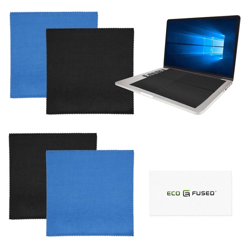 ECO-FUSED EcoFused Microfiber Cleaning Cloth 16x16 Inch Microfiber Cloth Pack of 4 Large Cleaning Cloths Microfiber Cleaning Cloth for Electronics and Monitors - Image 3