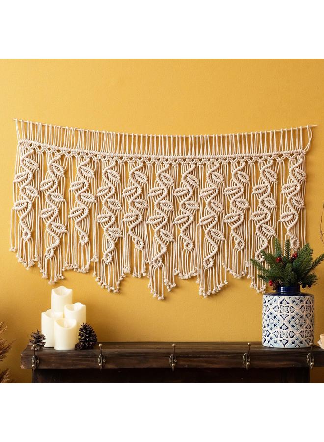 Bluejw New Bohemian Style Room Decoration Handmade Woven Tapestry Curtain Curtain Home Background Wall Decoration - Image 3