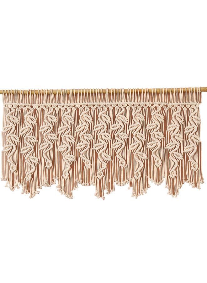 Bluejw New Bohemian Style Room Decoration Handmade Woven Tapestry Curtain Curtain Home Background Wall Decoration - Image 1