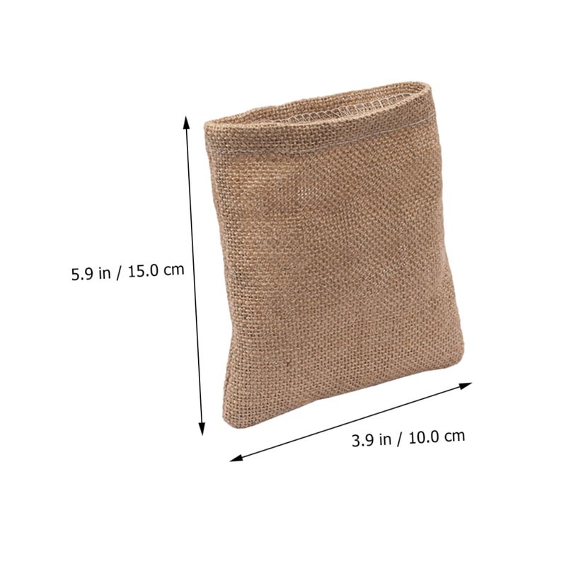 Linen Storage Bags 2 Pack Small Gunny Bags For Photography Props Food And Grains Easy Clean - Image 3