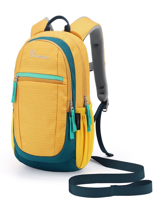 MOUNTAINTOP Kids Toddler Backpack 1-3，Small Kindergarten Backpack with Leash for Girls,Boys & Preschool Yellow - Image 1
