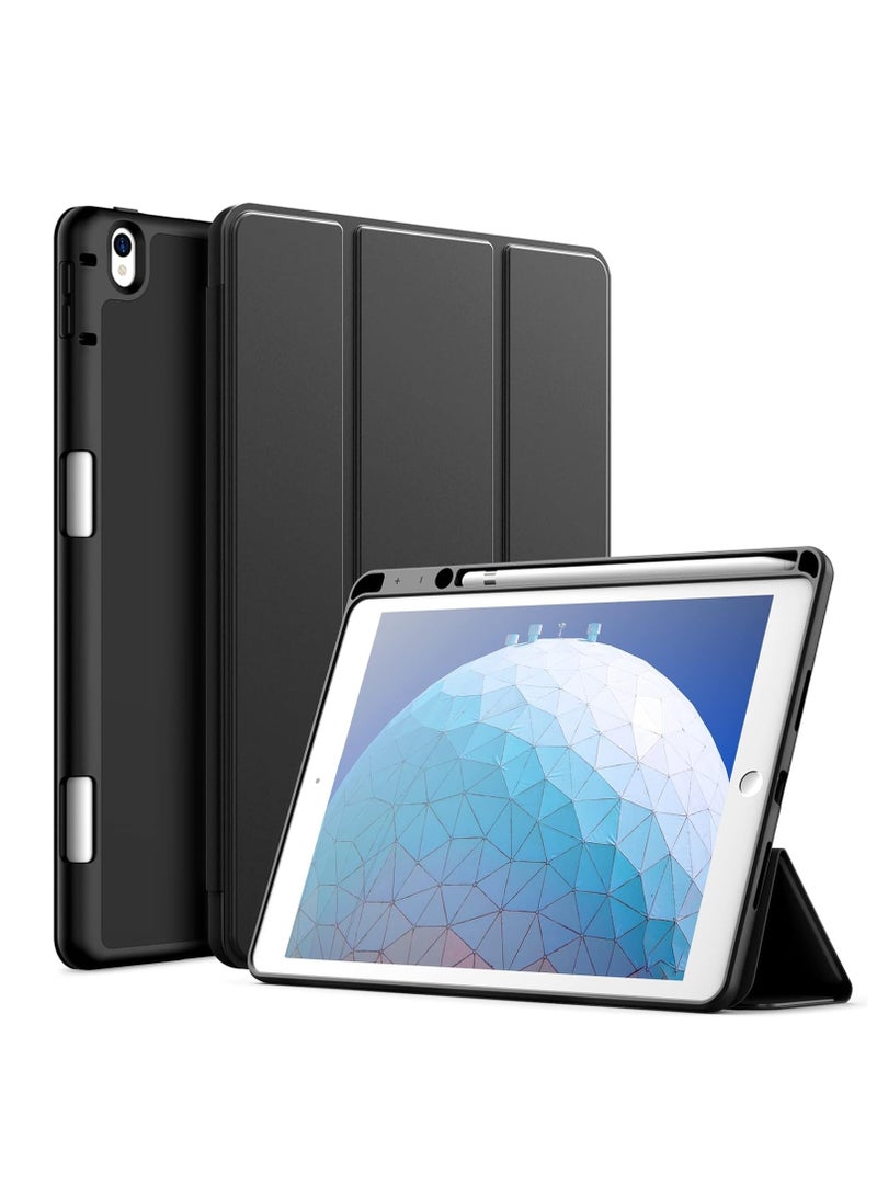 Cat - Cot iPad Air 3 Case and iPad Pro (10.5-Inch 2019, 3rd Generation) and iPad Pro 10.5 with Pencil Holder Slim Tablet Cover with Soft TPU Back Auto - Image 1