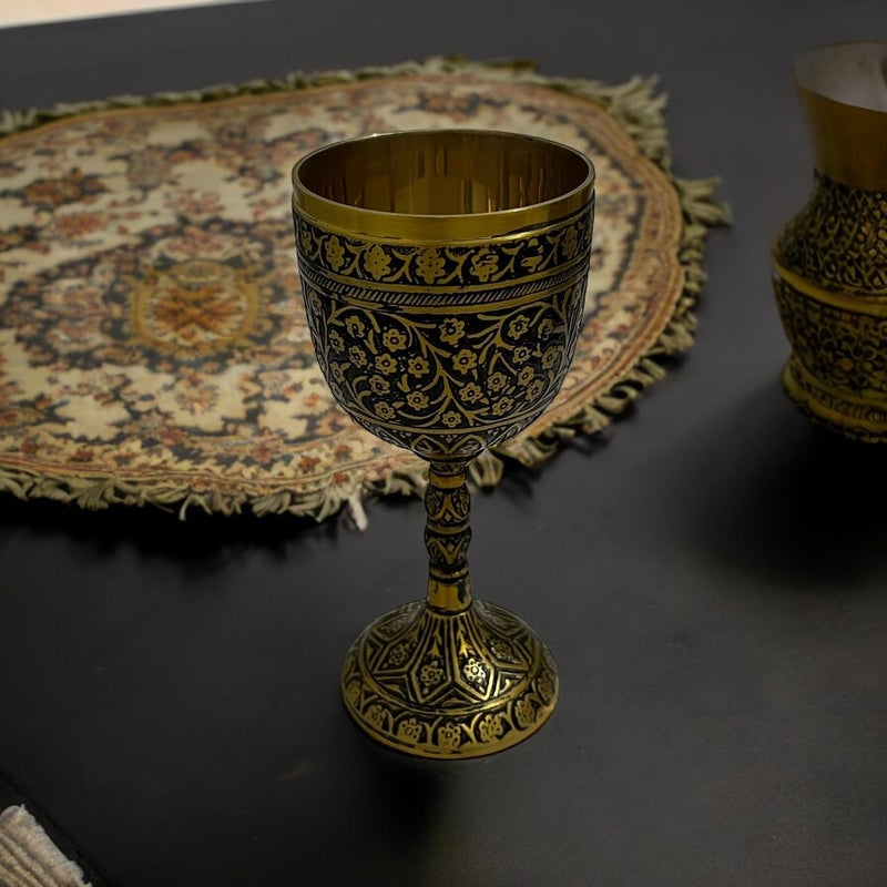 Morcomart Wine Chalice Goblet Medieval Decor Goblet Handmade Arthur King Chalice Goblet Beer Cup 280ml - Image 3