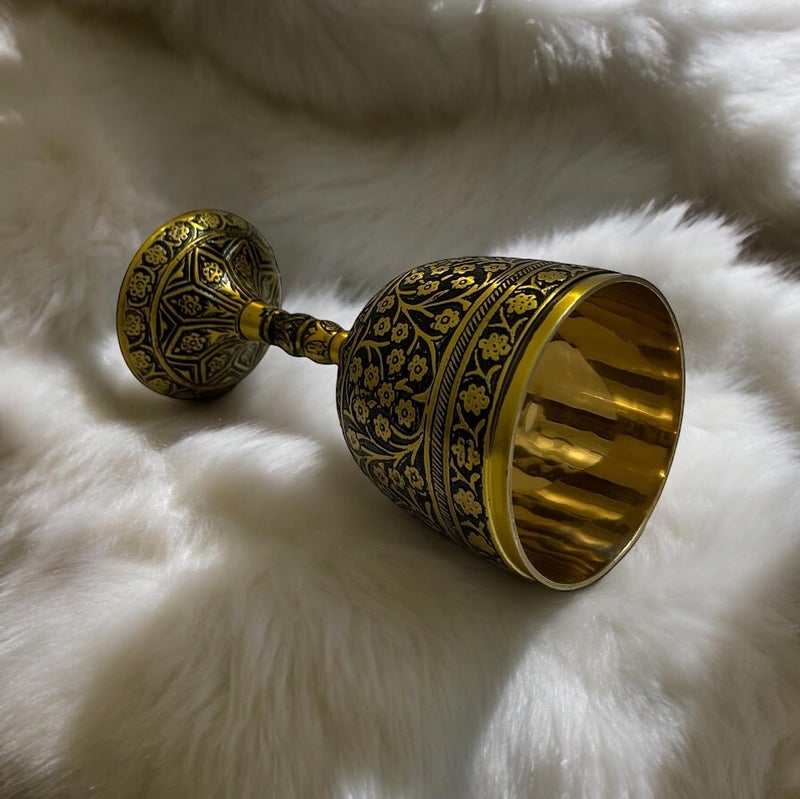 Morcomart Wine Chalice Goblet Medieval Decor Goblet Handmade Arthur King Chalice Goblet Beer Cup 280ml - Image 1