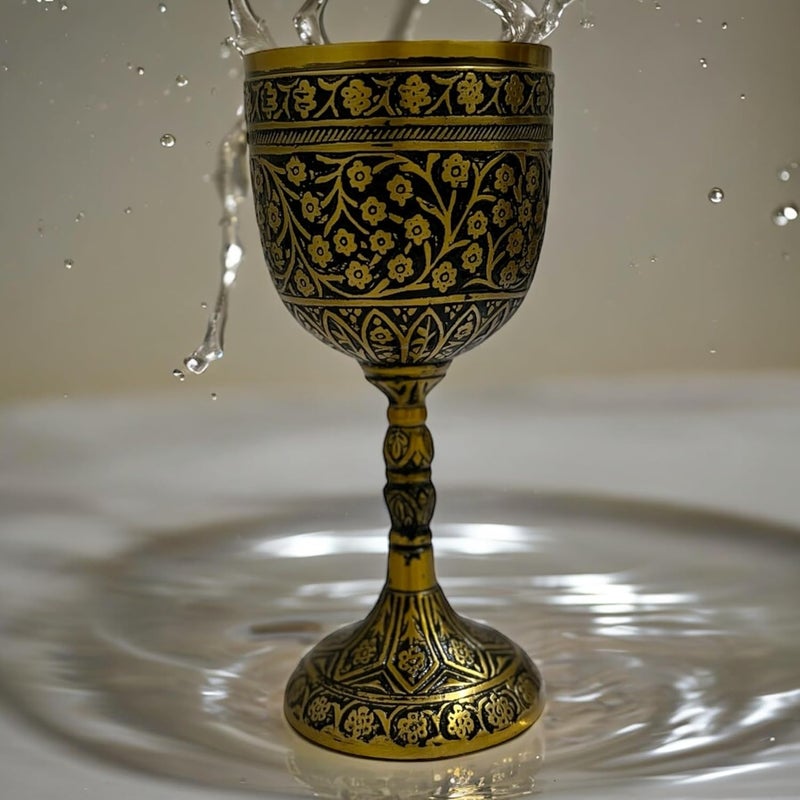 Morcomart Wine Chalice Goblet Medieval Decor Goblet Handmade Arthur King Chalice Goblet Beer Cup 280ml - Image 5