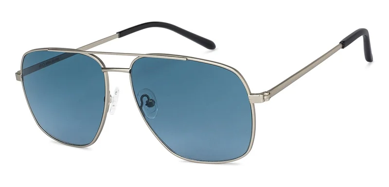John Jacobs JJ Tints Full Rim Square Frame Polarized &amp; UV Protected Sunglasses JJ S12829 - 59mm - Grey