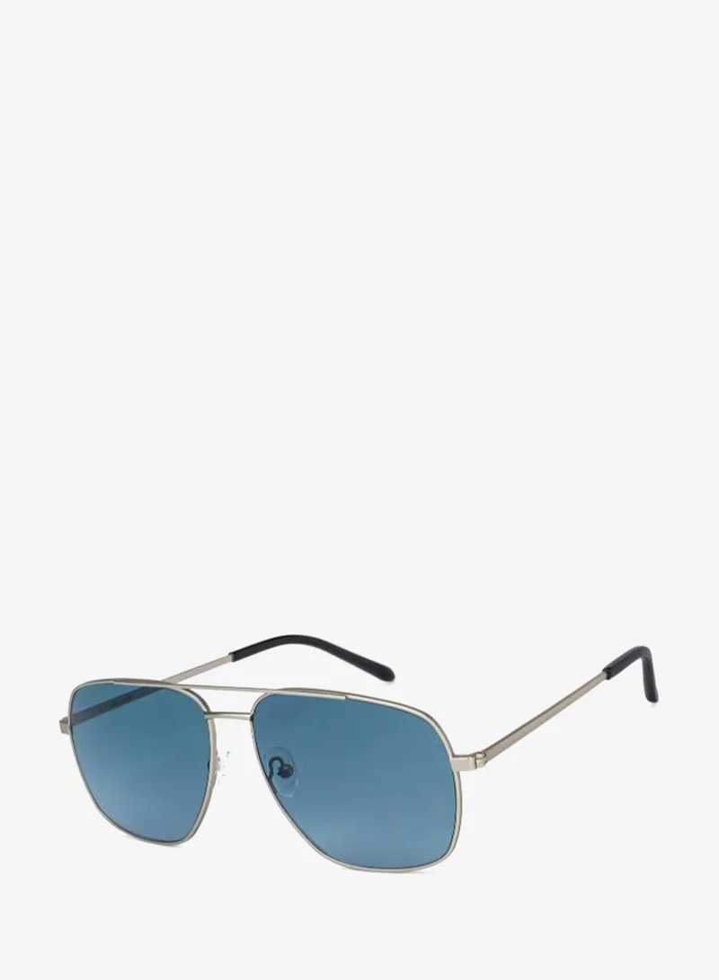John Jacobs JJ Tints Full Rim Square Frame Polarized &amp; UV Protected Sunglasses JJ S12829 - 59mm - Grey