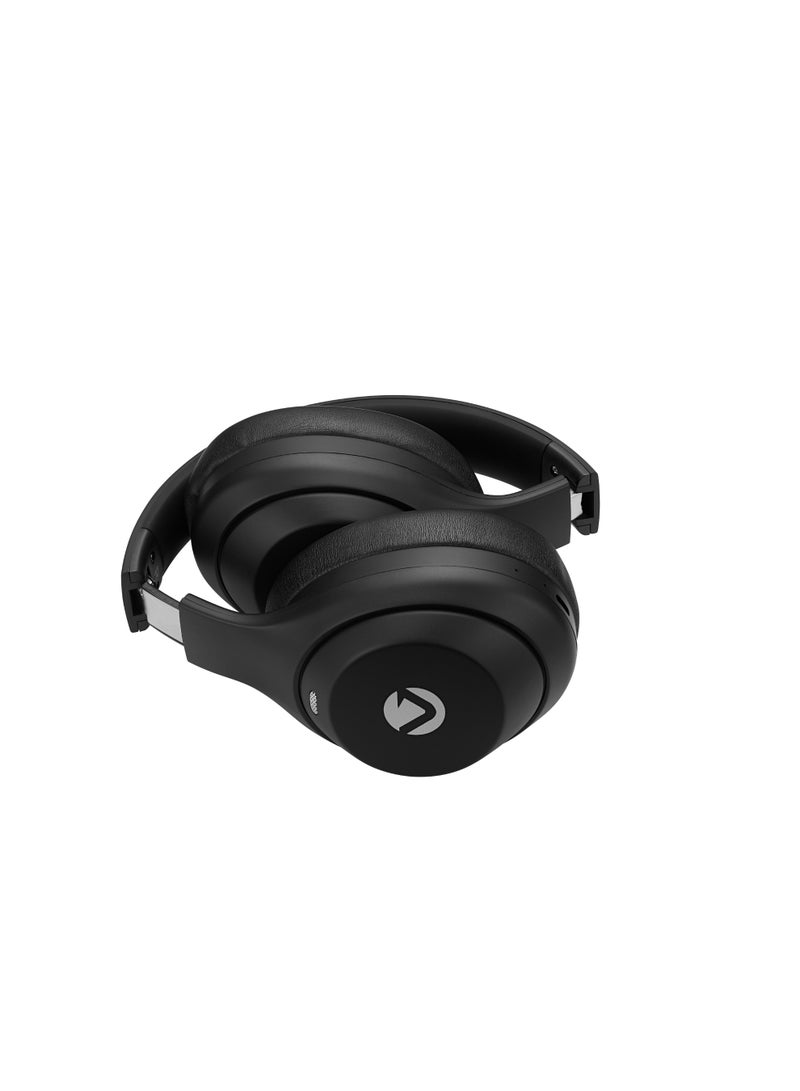 Volkano SoundSweeper Series Active Noise Cancelling Headphones with Multiple Modes, Hi-Res Sound, 10-20H Playtime, Fast Charge, Soft Earcups, Bluetooth Headphones, Travel Black - Image 4